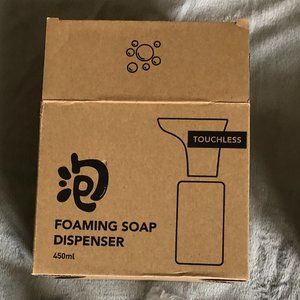 Touchless foaming soap dispenser, new